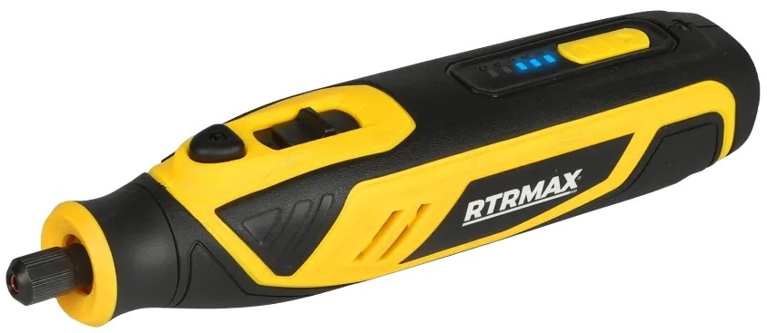 Șlefuitor mini, cu acumulator RTRMAX - RTM1310, 42 buc de accesorii