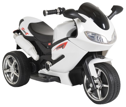 Motocicleta electrică pentru copii Moni - Comet HZBB-1188, alb