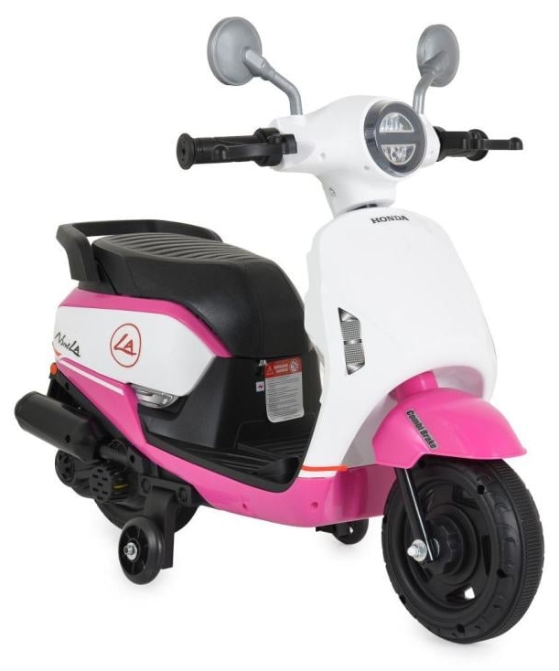 Motocicletă electrică pentru copii Moni – Honda NS125LA, roz