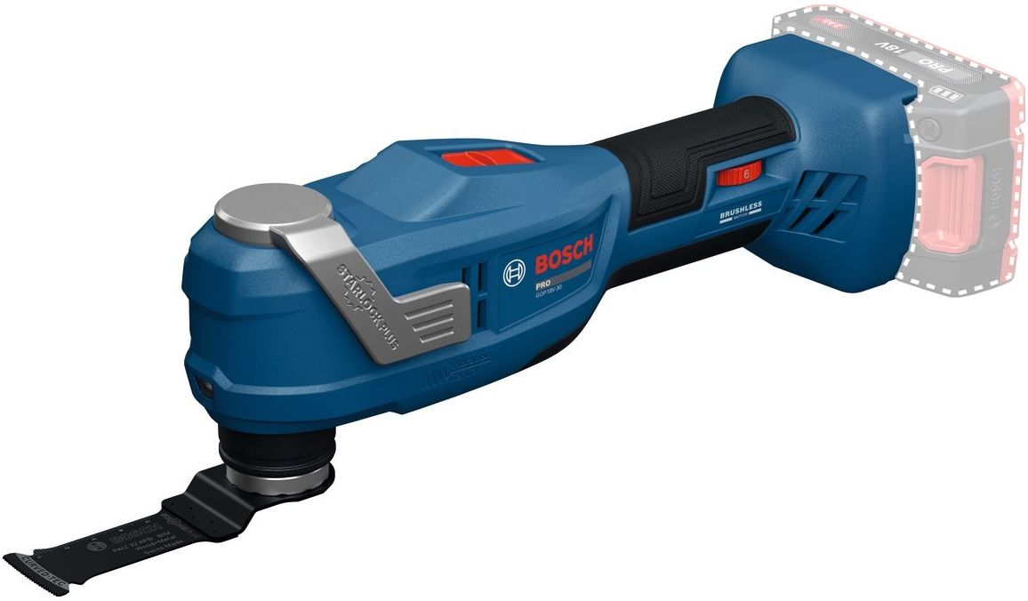 Multitool cu acumulator Bosch - Professional, GOP 18V-30, 18V, Solo
