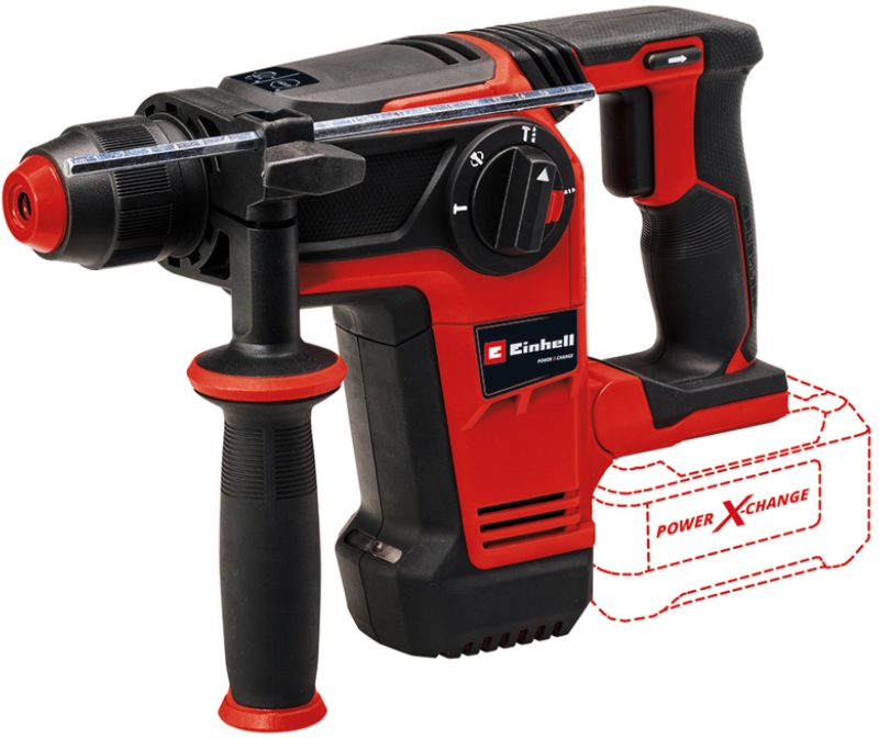 Ciocan rotopercutor pe acumulator Einhell - Power X-Change, TP-HD 18/26 Li BL - Solo