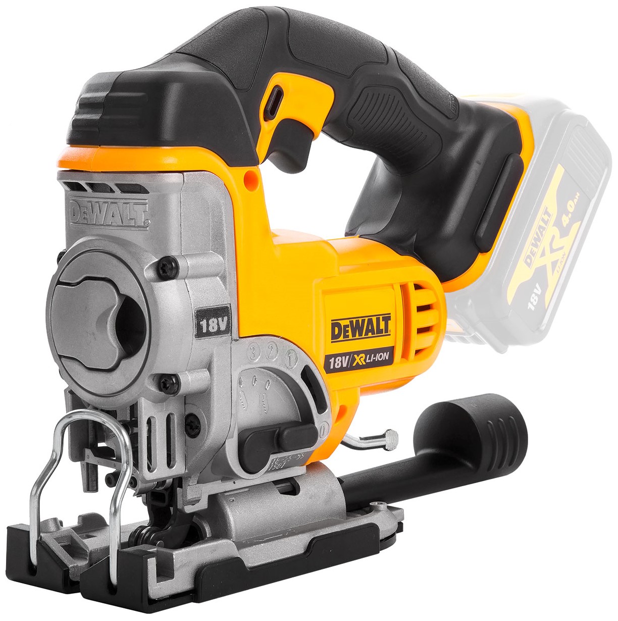 Fierăstrău vertical cu acumulator DeWALT - DCS331N, 18V,  fără baterie și încărcător