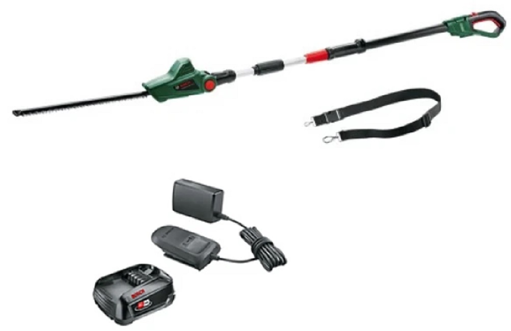Trimmer telescopic cu acumulator Bosch - UniversalHedgePole, 18V, 2200 min, Li-ion