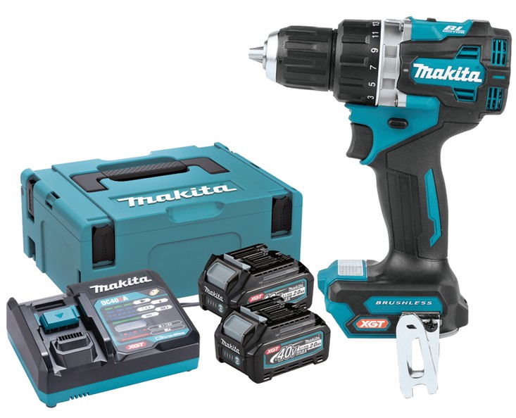 Șurubelniță de impact fără fir Makita - HP002GA201, 40 V, cu 2…