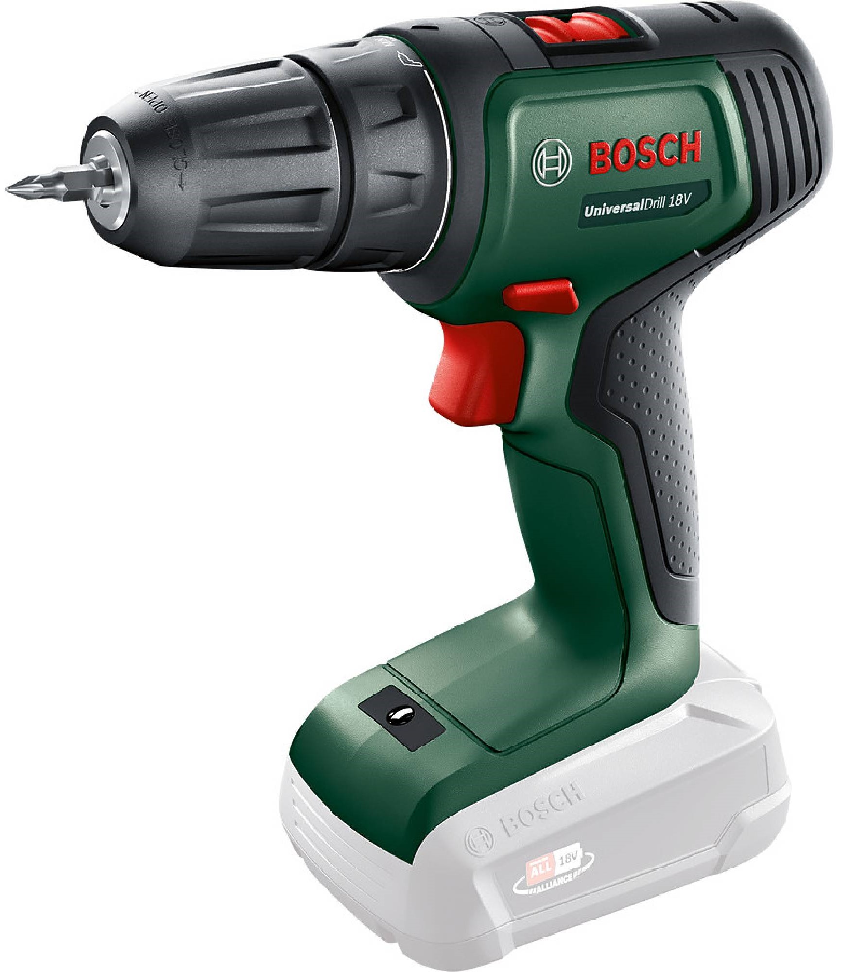 Șurubelnită cu acumulator Bosch - Universal Drill, 18V, 40 Nm, 1.5 Ah Li-Ion, fără acumulator