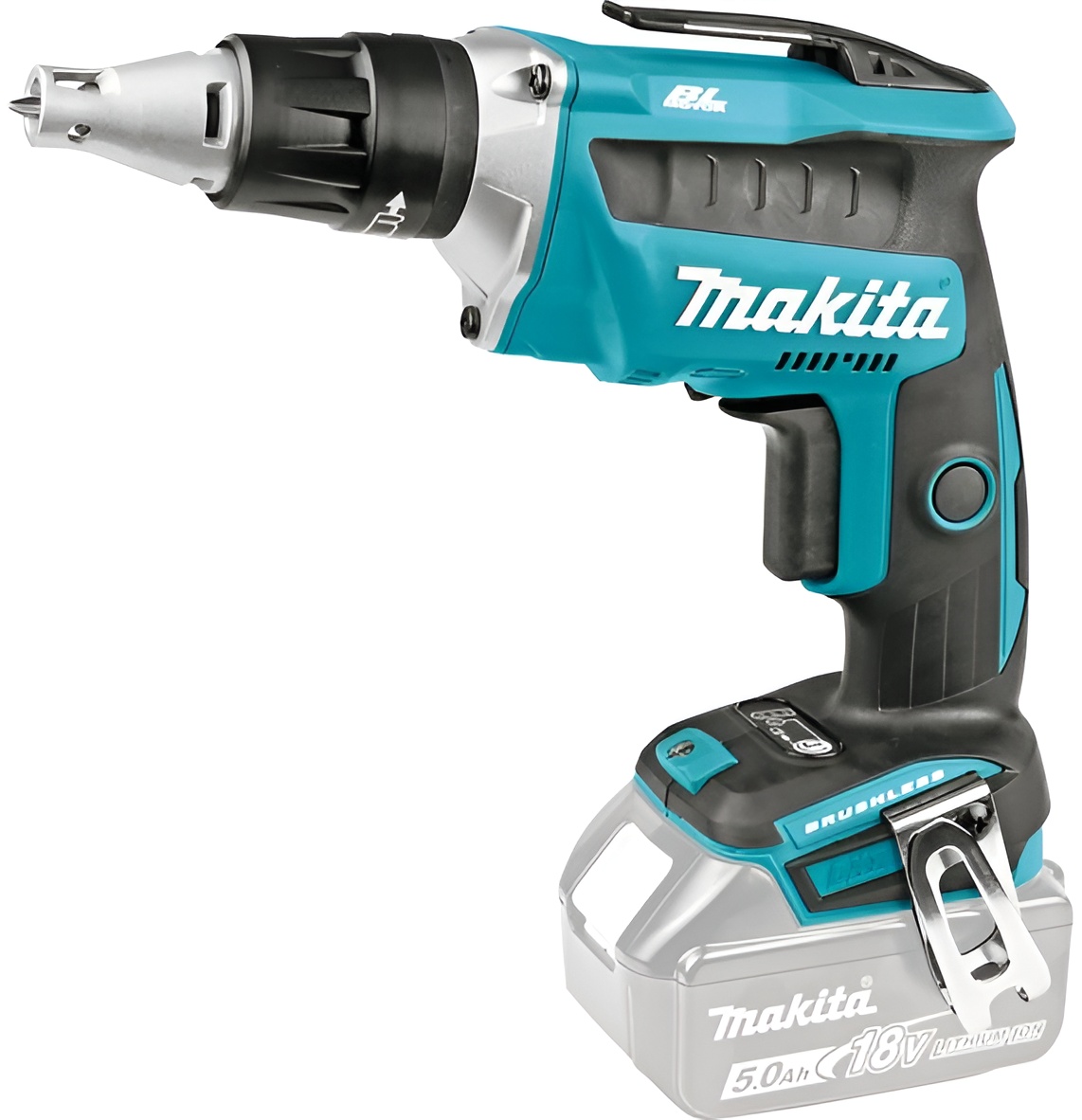 Șurubelniță fără fir pentru gips-carton Makita - DFS452Z, LXT, 18 V,…