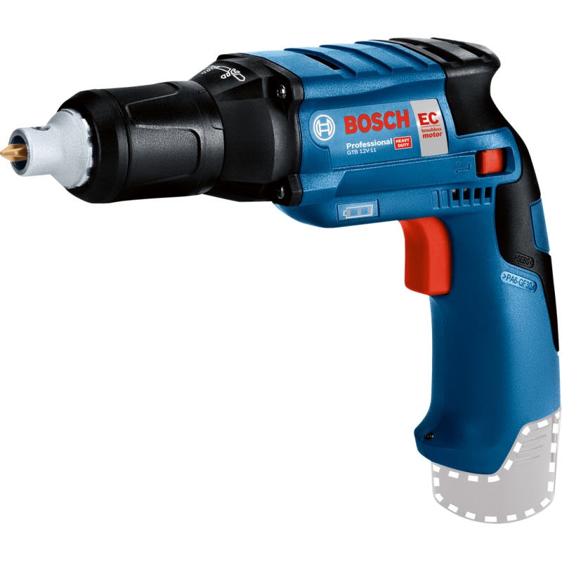 Șurubelniță cu acumulator pentru gips-carton Bosch - Professional GTB 12V-11, 0 – 3.000 1/min, Solo