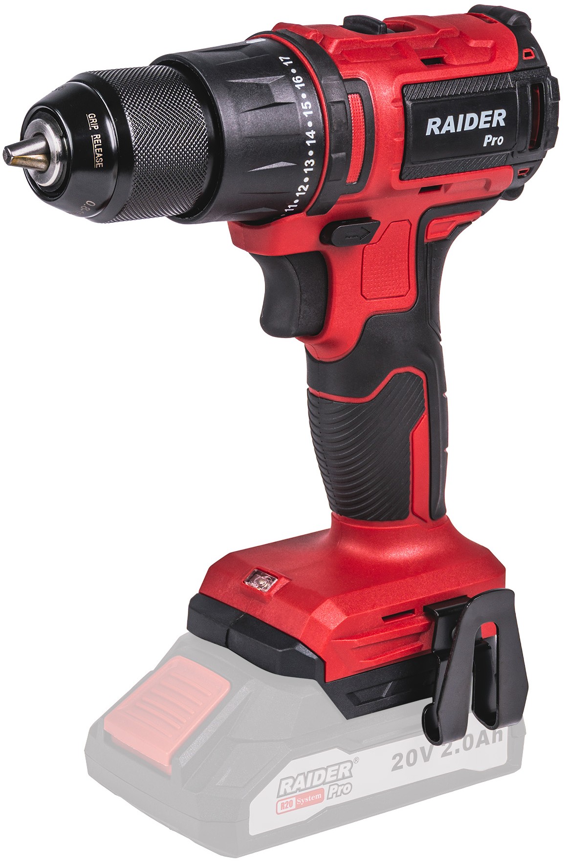 Mașină de găurit fără fir  Raider - R20 Pro, RDP-YBD20, Solo