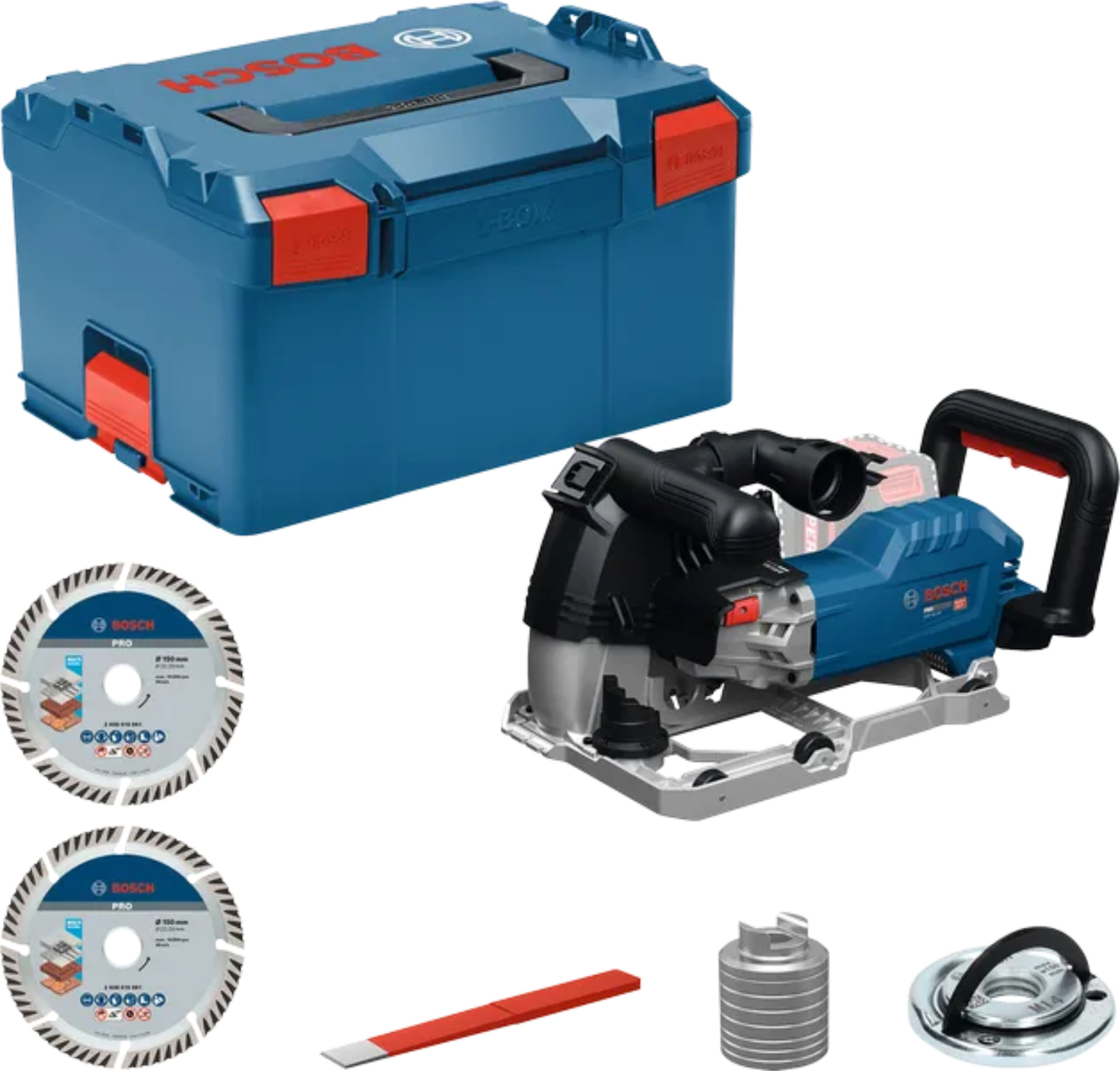 Freza cu acumulator pentru canale Bosch - Professional, GNF 18V-40, Solo, cu geantă