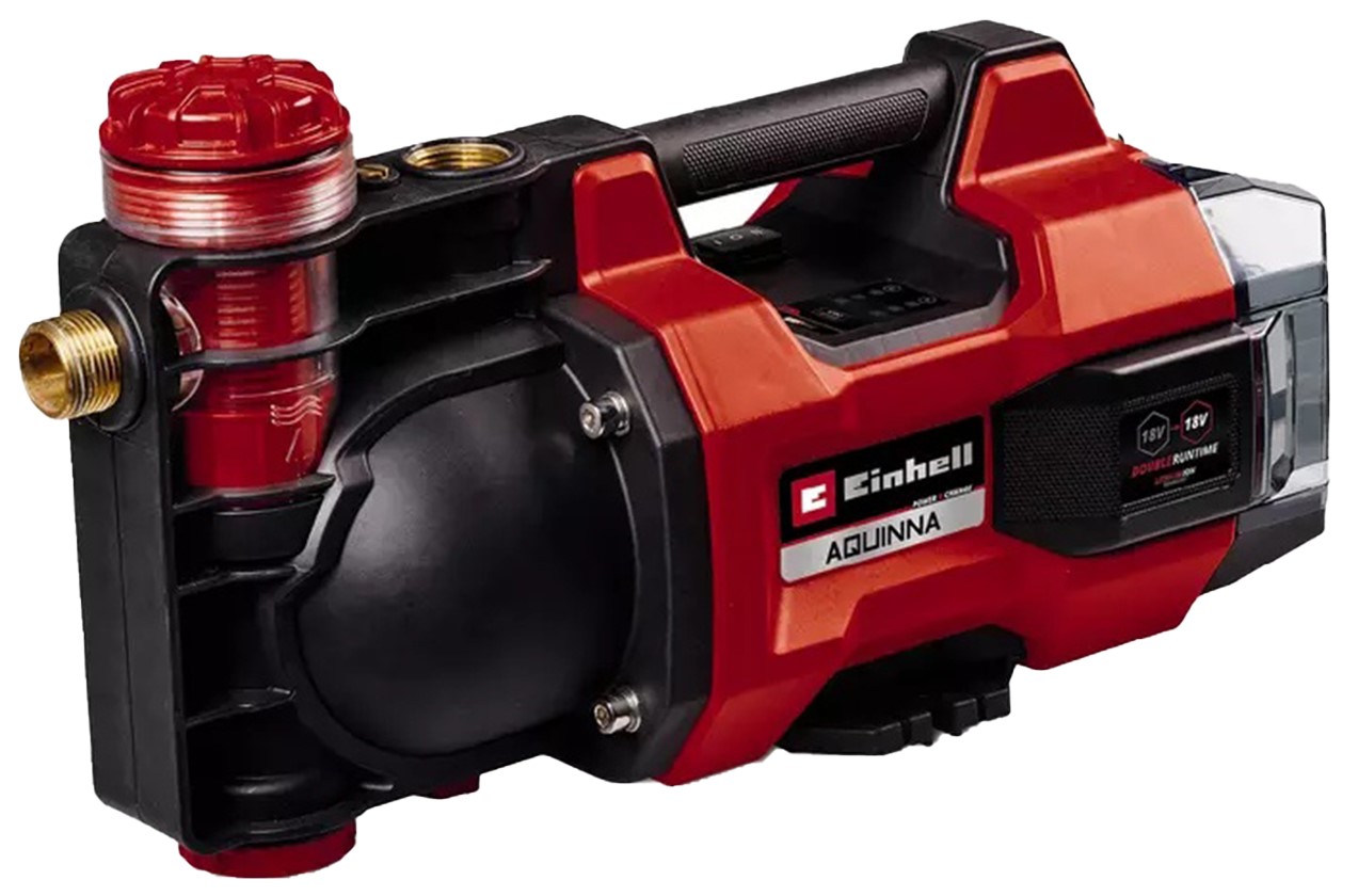 Pompă de grădina acumulator Einhell - Power X-Change, Aquinna 18/30 F LED, 18V, 28 m