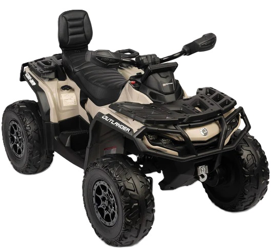 Mașină electrică cu baterie  Caretero Toyz - Outlander, khaki
