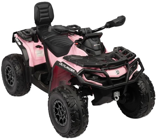 Mașină electrică cu baterie  Caretero Toyz - Outlander, roz deschis