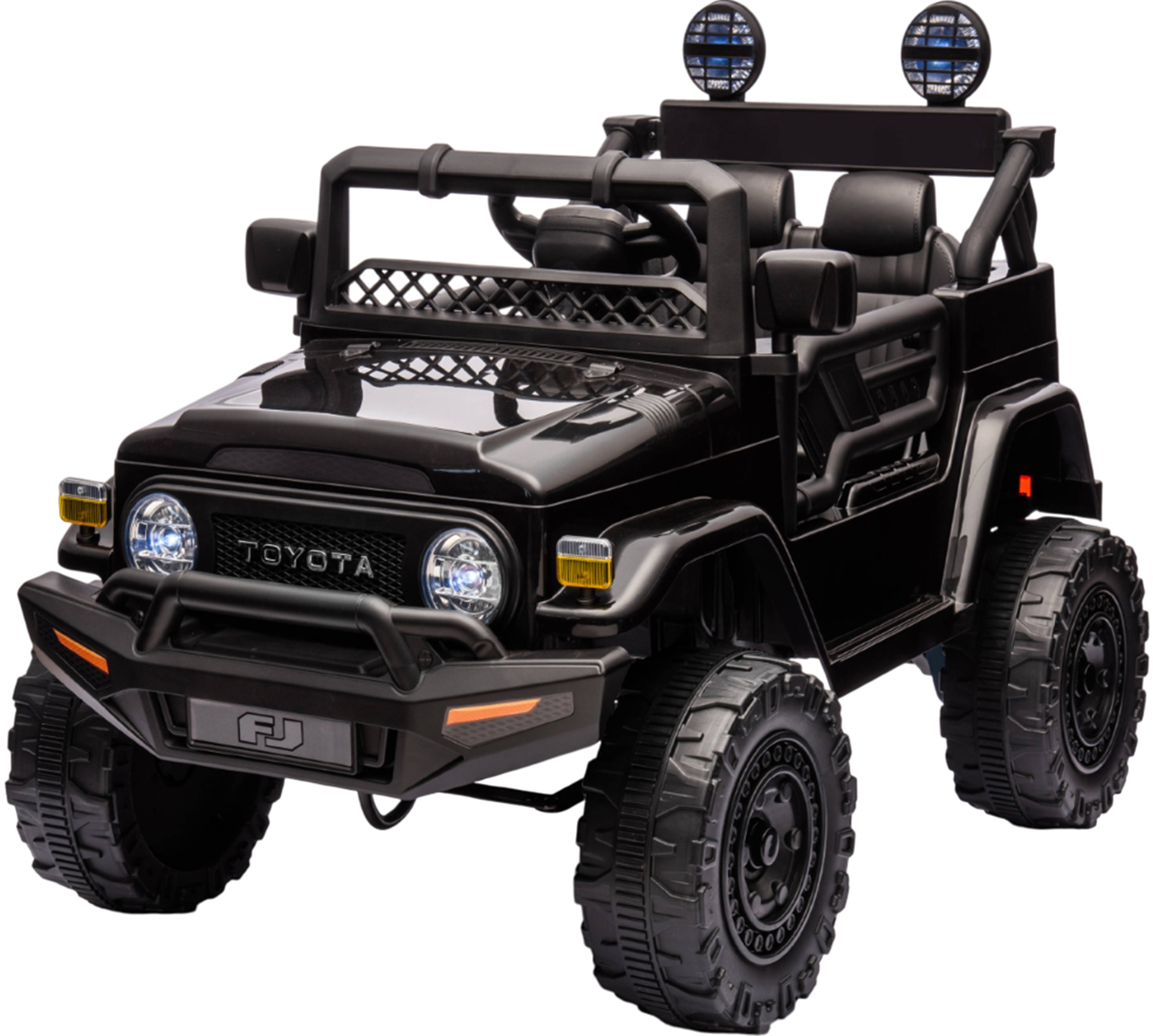 Mașină cu baterie Chipolino - Toyota FJ Cruiser, negru