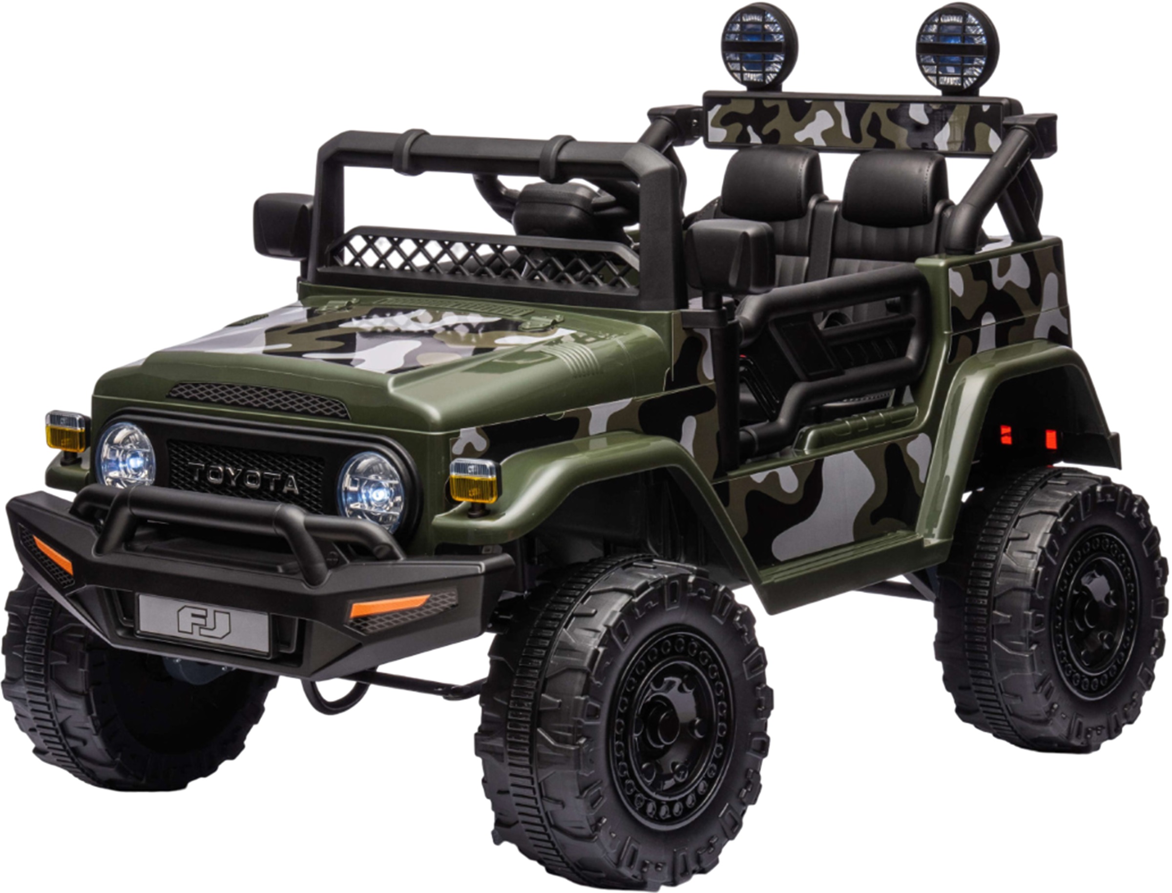Mașină cu baterie Chipolino - Toyota FJ Cruiser, camuflaj