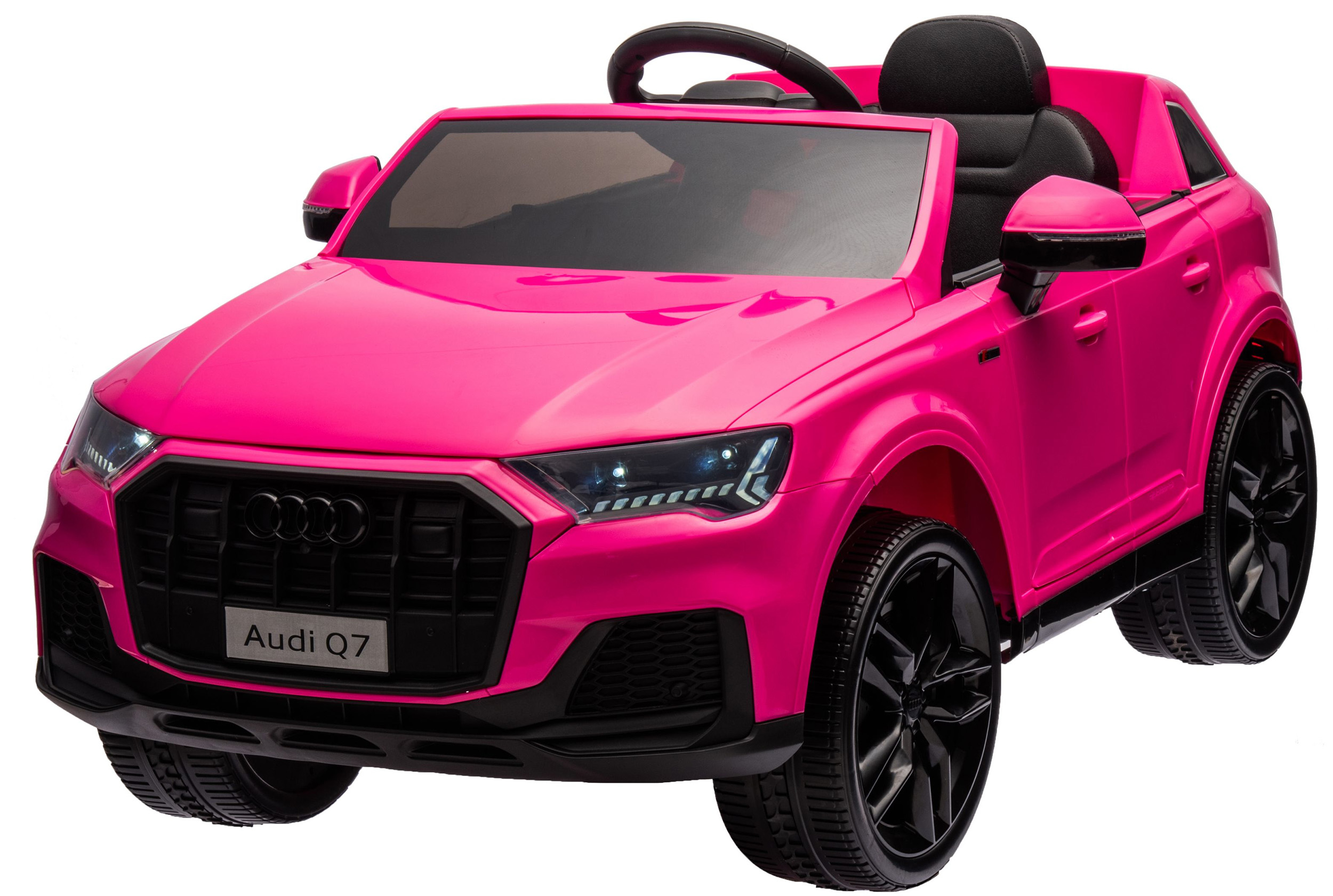 Mașină cu acumulator KikkaBoo - Licensed Audi Q7, roz