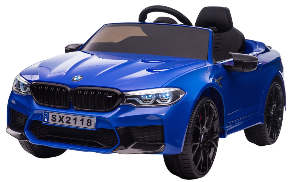 Mașină electrică cu baterie  KikkaBoo – Licensed BMW M5, Blue