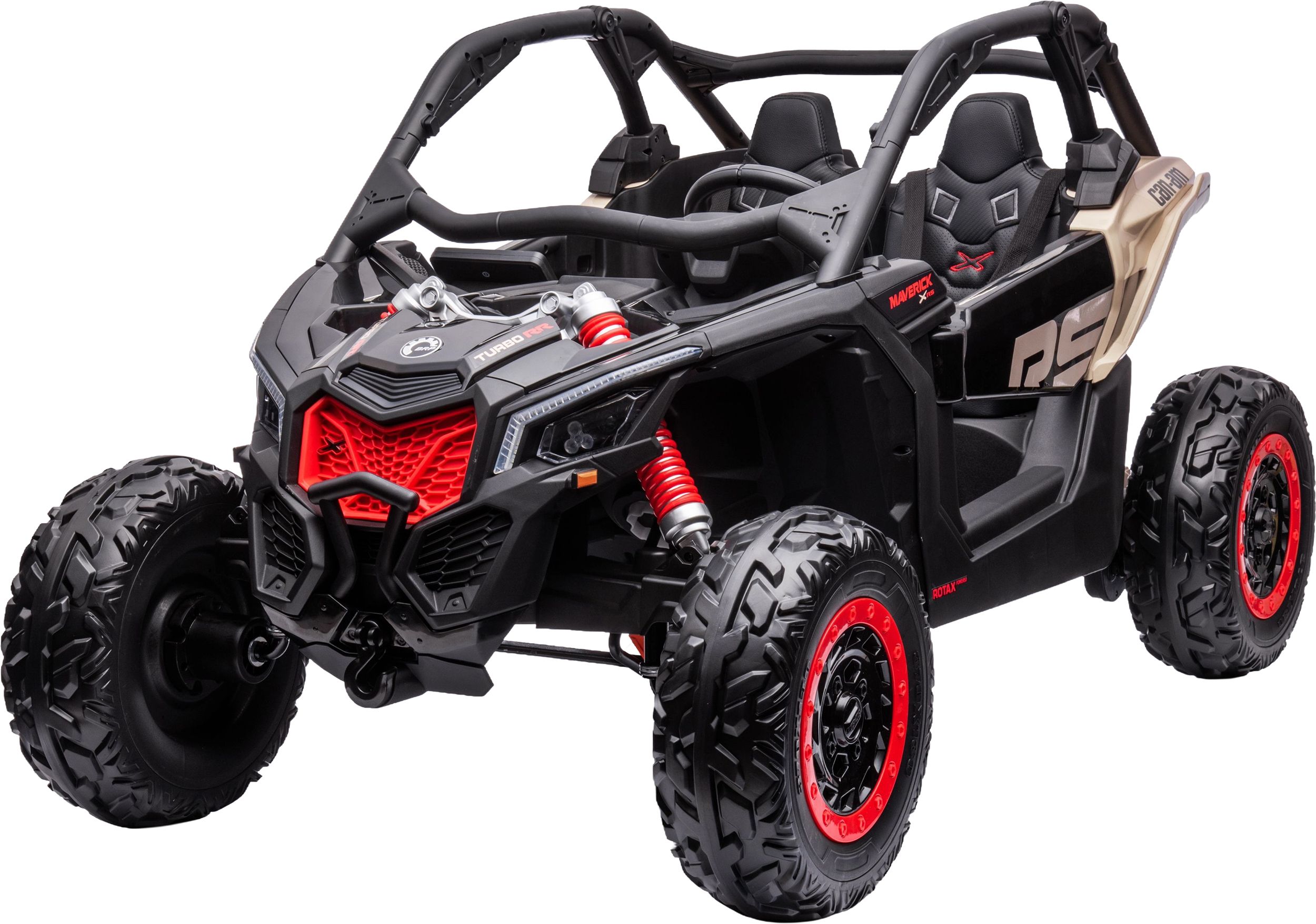 Mașină cu acumulator KikkaBoo - Licensed Can Am Maverick RS, Roșu