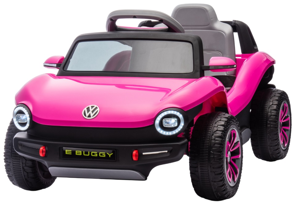 Mașină electrică cu baterie  KikkaBoo – Licensed Volkswagen E Buggy, Pink
