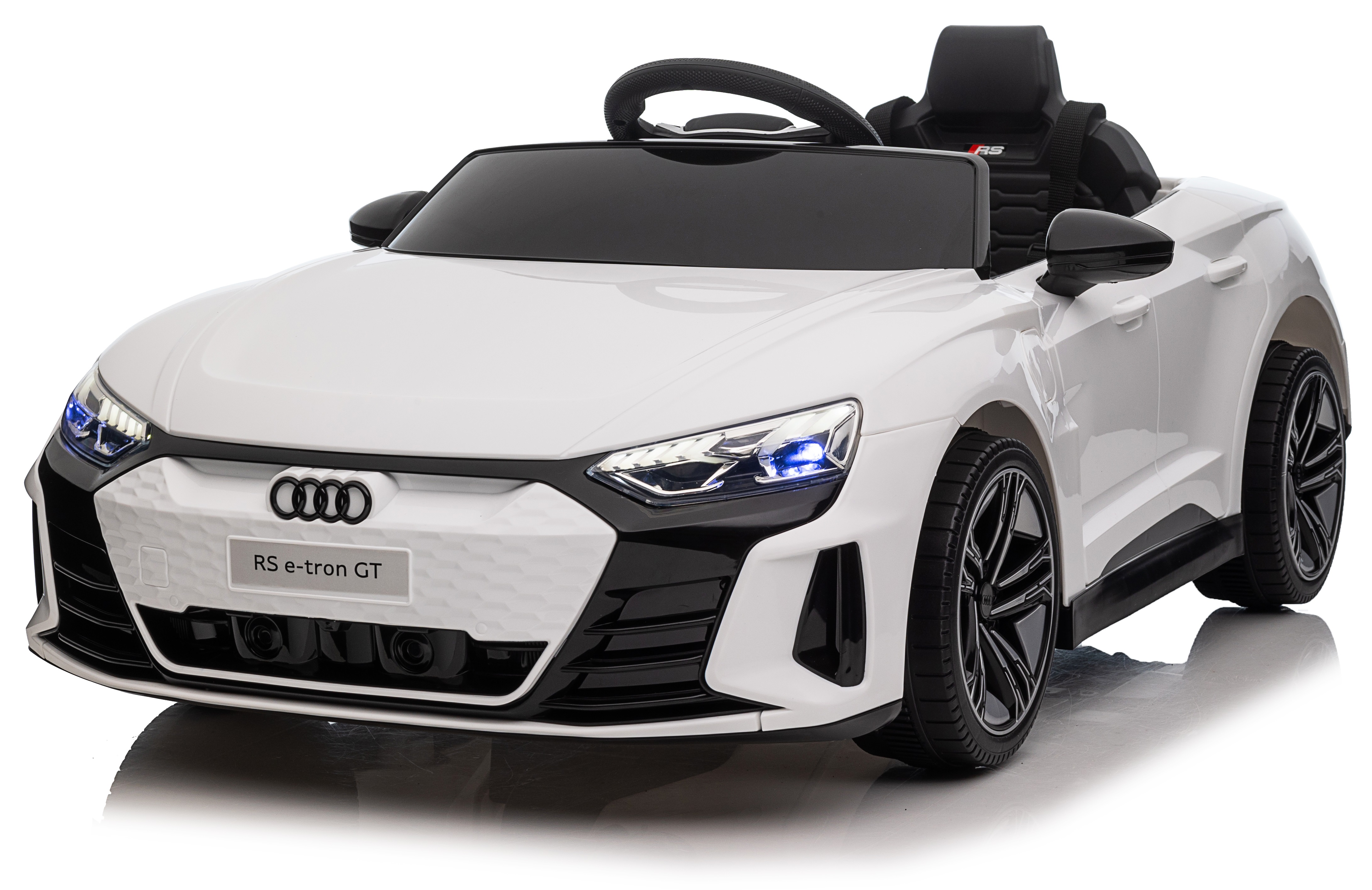 Mașinuță electrică Moni - Audi RS e-tron, alb