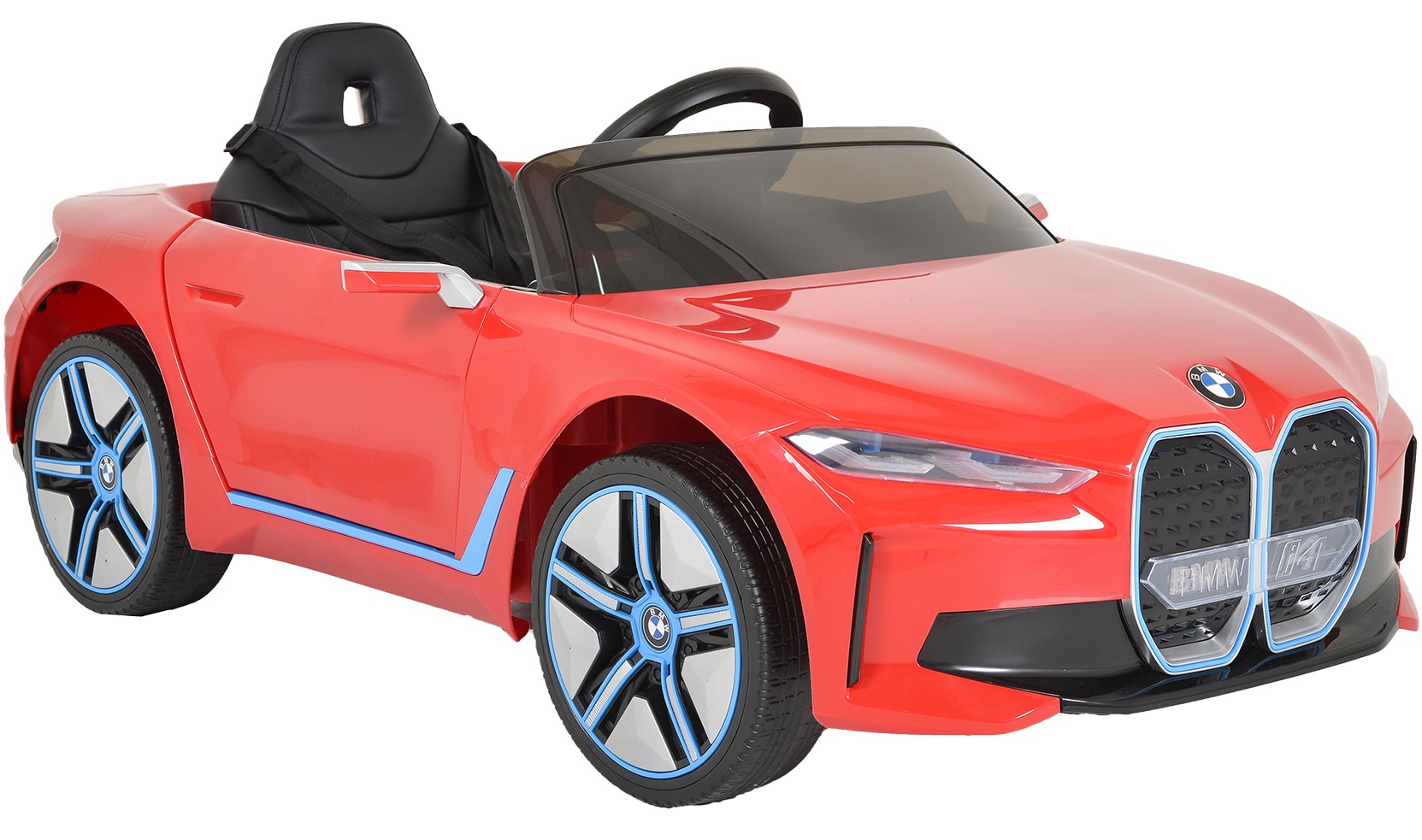 Mașinuță electrică BMW - I4, roșu
