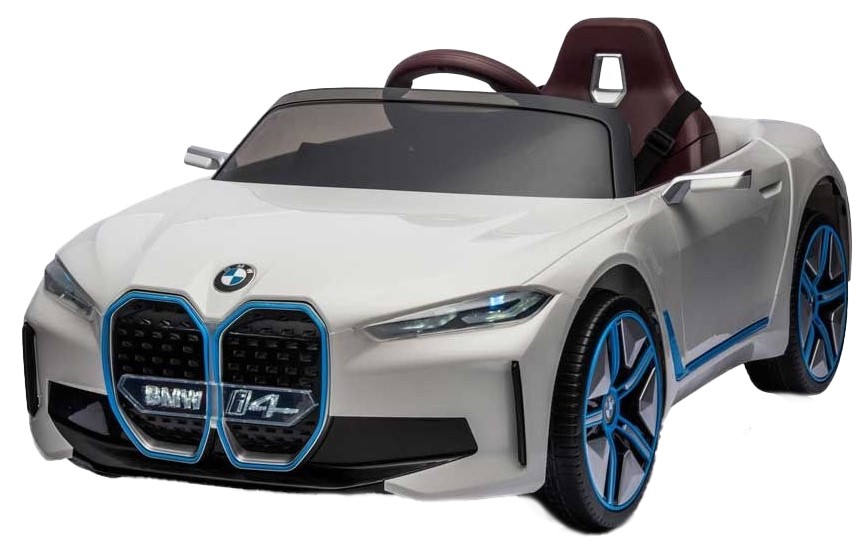 Mașinuță electrică Ocie - BMW, 12V,cu control parental, alba