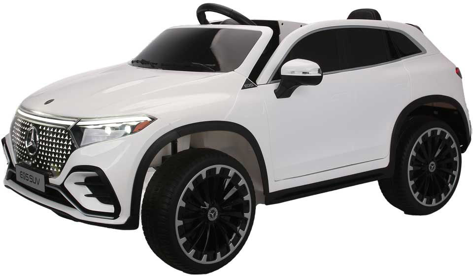 Mașină electrică cu baterie  Ocie - Mercedes-Benz, EQS SUV, 12V 7Ah, alba