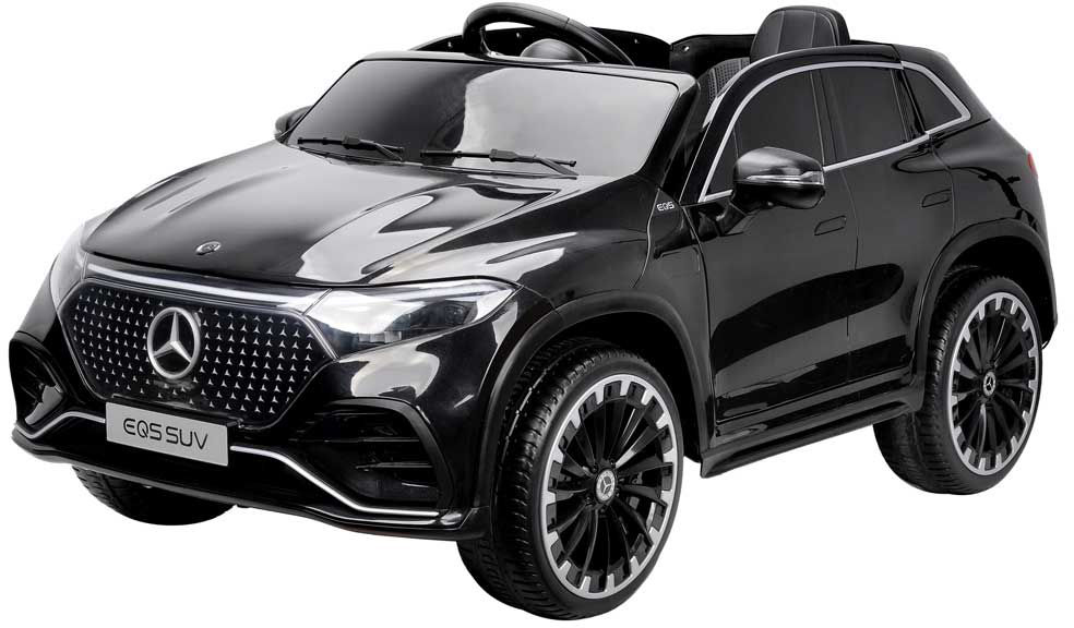 Mașină electrică cu baterie  Ocie - Mercedes-Benz, EQS SUV, 12V 7Ah, negru