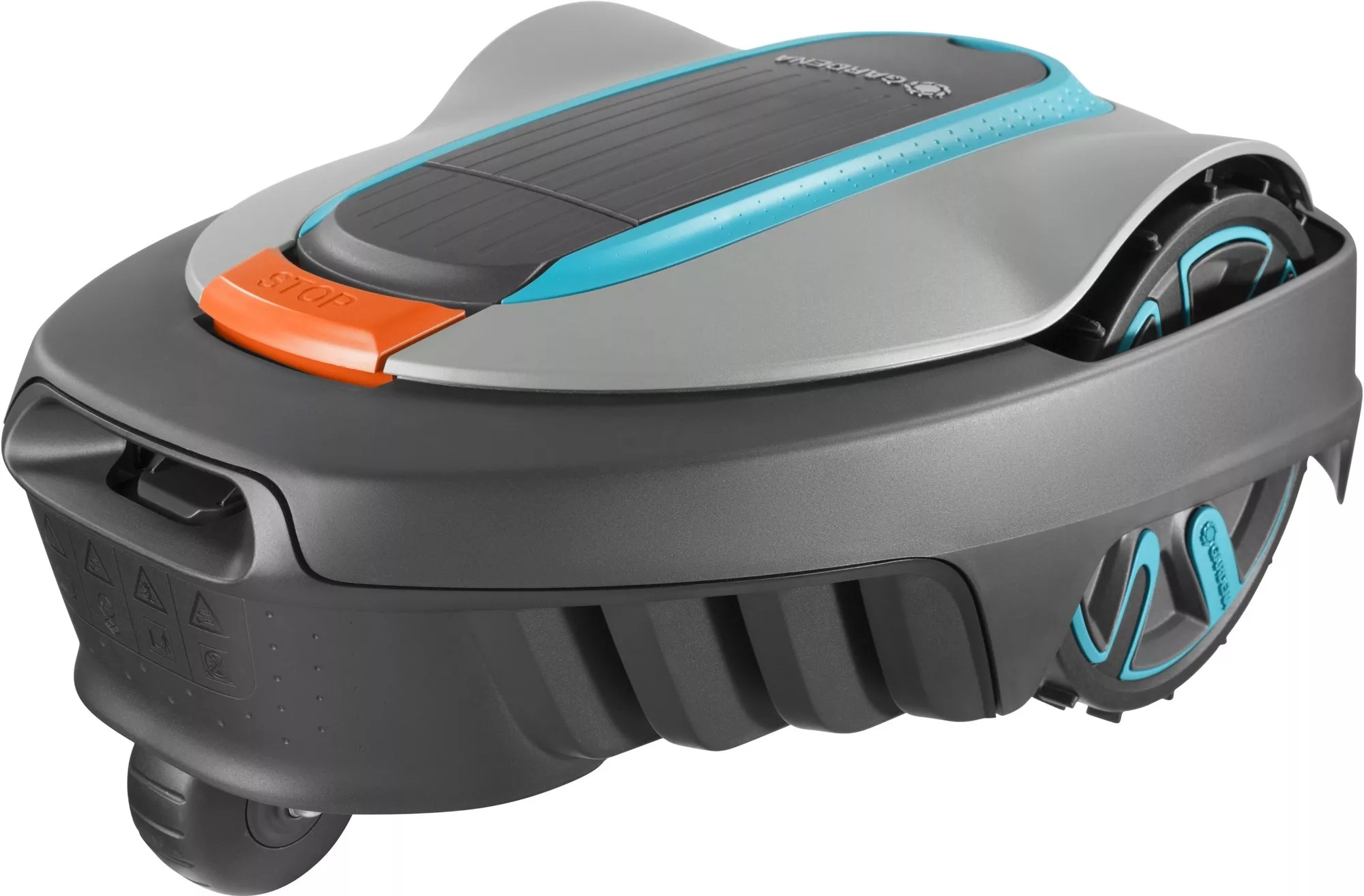 Robot de tuns iarba cu acumulator  Gardena - Sileno City 250, 18V, 2.1Ah, 17 cm, cu acumulator si incarcator