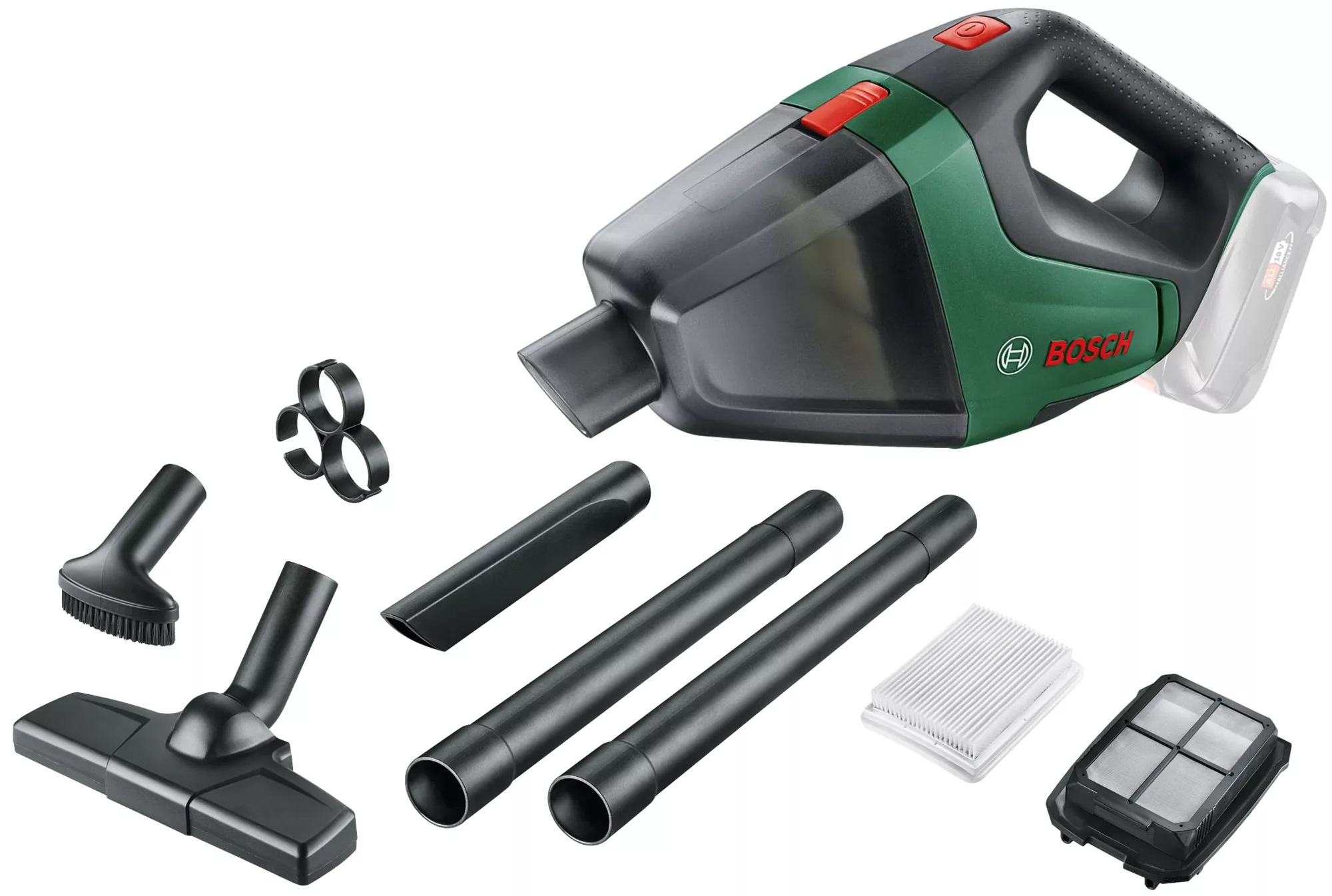 Aspirator fără fir Bosch - Universal Vac, 18V, 0.5 l, 2500 mAh, Solo