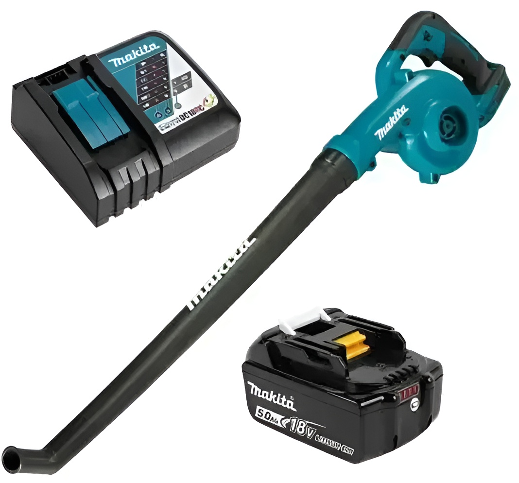 Suflător cu acumulator Makita - DUB186RT, LXT, 18 V, cu baterie și…