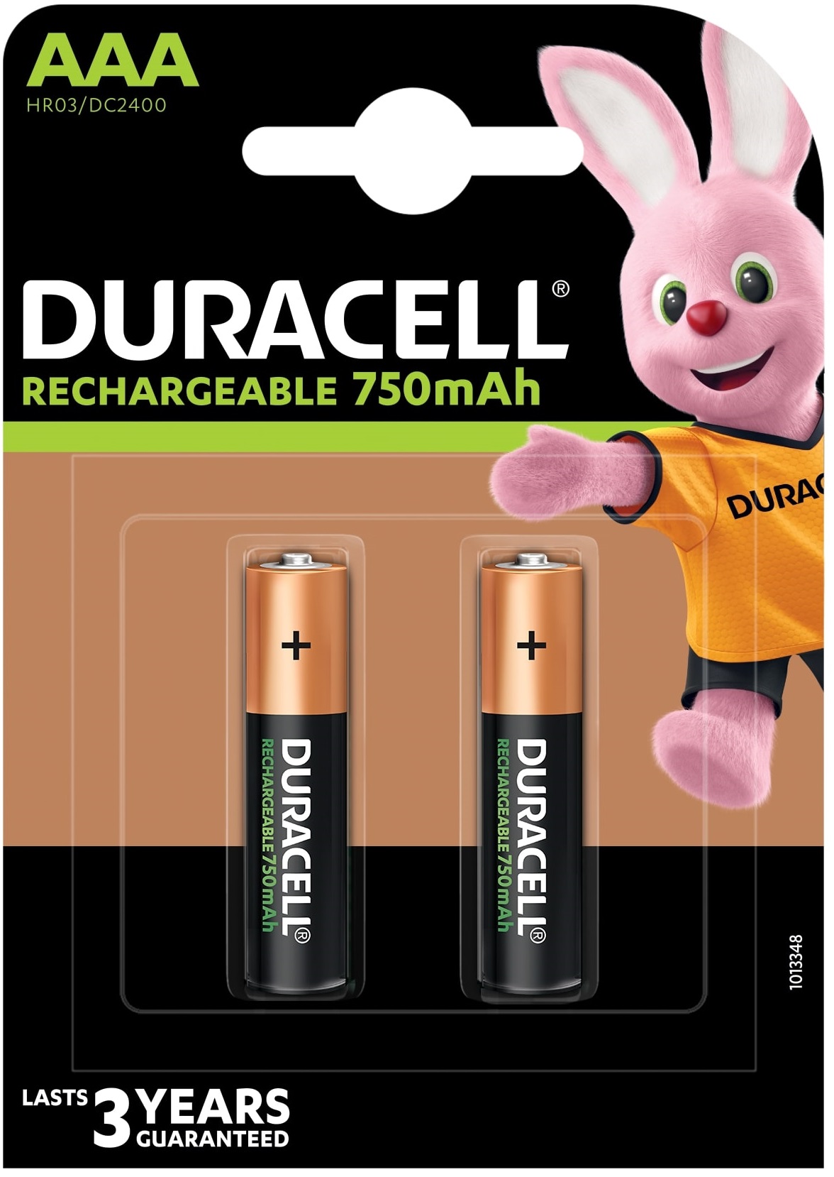 Baterii reîncărcabile Duracell - Rechargeable 750 mAh, AAA, 2 buc.