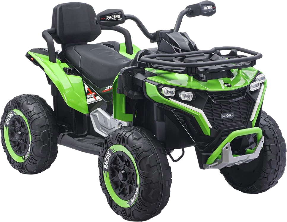 ATV Ocie electric cu baterie - Sport, verde