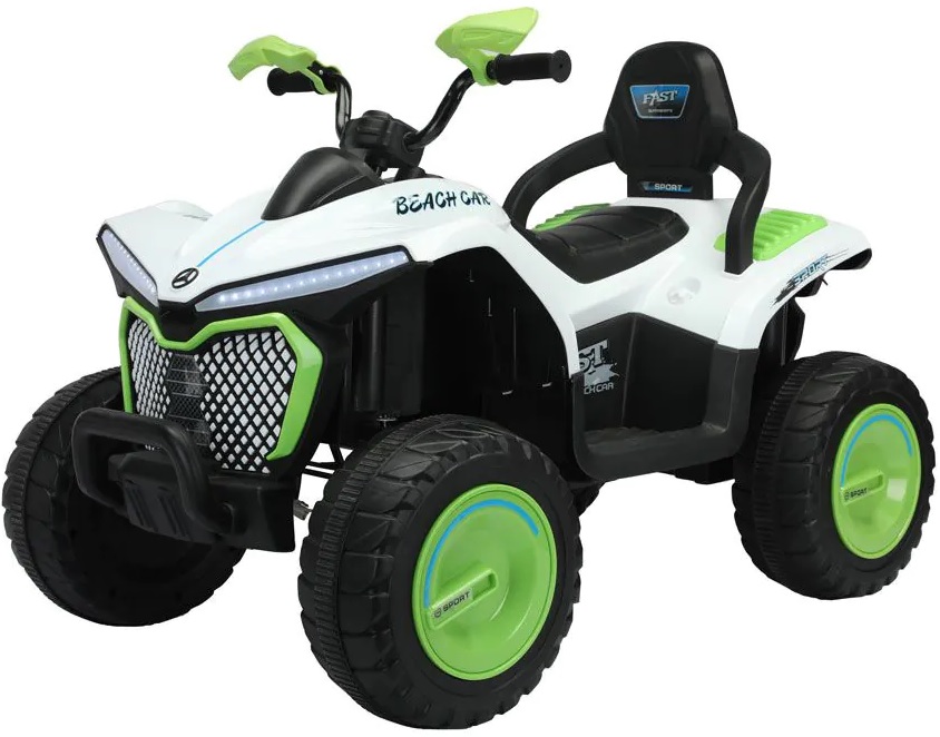 Buggy cu baterie Ocie - Fast Super Sport, verde