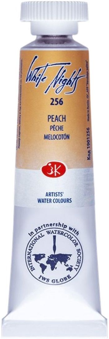 Vopsea de acuarelă Nevskaya Palitra Leningrad Nopți Albe - 256, Piersică, 10 ml