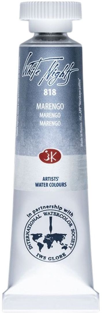 Vopsea de acuarelă Paleta Nevskaya Leningrad Nopti albe - 818, Marenghi, 10 ml