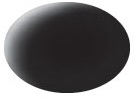 Vopsea acuarelă  Revell - Negru , mat (R36108)