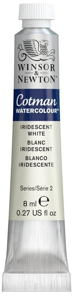 Vopsea de acuarelă Winsor & Newton Cotman - Pearl White, 8 ml