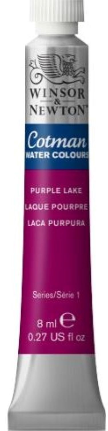 Vopsea de acuarelă Winsor & Newton Cotman Cotman - Purple Lake, 8 ml