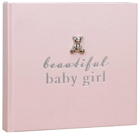 Album foto cu decoratie argintata Widdop - Bambino, Beautiful baby girl