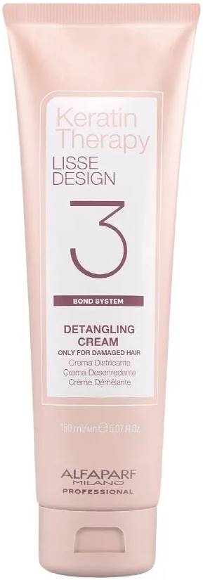 Alfaparf Keratin Therapy Cremă hrănitoare pentru o pieptănare ușoară, 150 ml