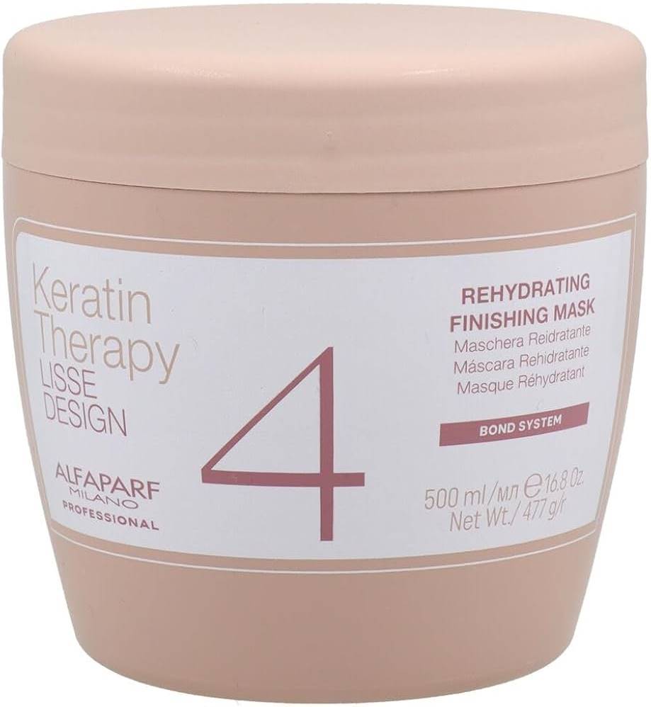 Alfaparf Keratin Therapy Mască de păr rehidratantă cu keratină, 500 ml