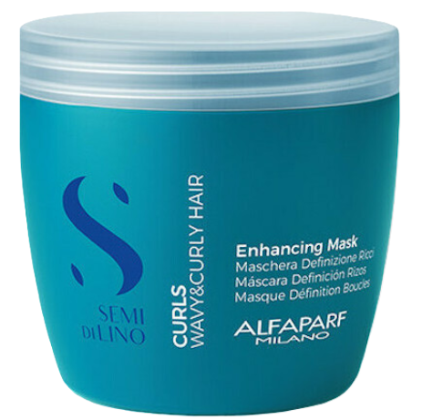 Alfaparf SDL Curls Mască hrănitoare pentru păr creț și fragil, 500 ml
