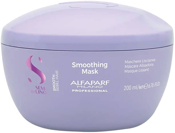 Alfaparf SDL Smooth Mască de netezire pentru păr rebel, 200 ml