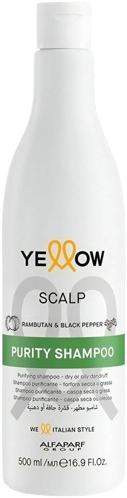 Alfaparf Yellow Scalp Șampon anti-mătreață cu efect clarificant, 500 ml