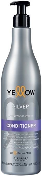 Alfaparf Yellow Silver Balsam matifiant pentru păr blond, 500 ml