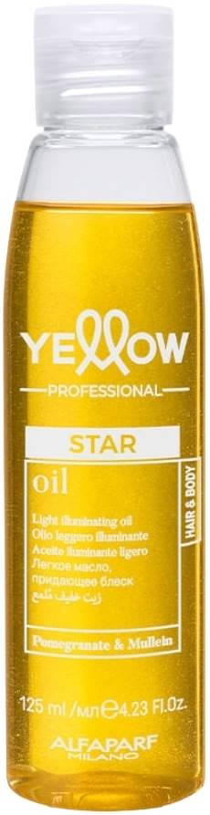 Alfaparf Yellow Star Ulei iluminator pentru strălucire intensă, 125 ml