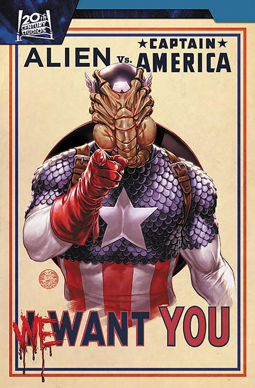 Alien vs. Captain America