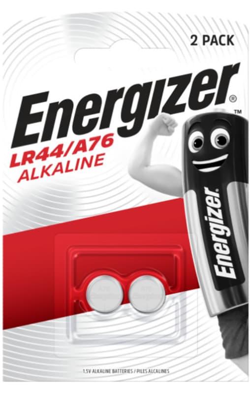 Baterie alcalină  Energizer - A76, LR44, 1.5V, 2 buc.