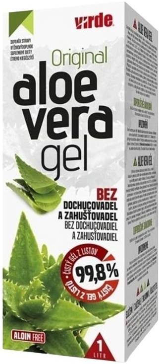 Gel de aloe vera pentru băut, 1 l, Virde