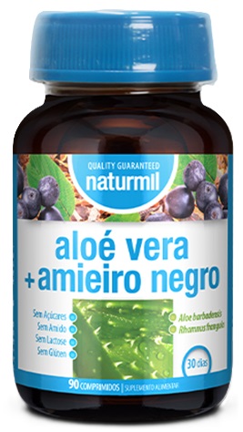 Aloe vera + Ovăz, 90 tablete, Naturmil